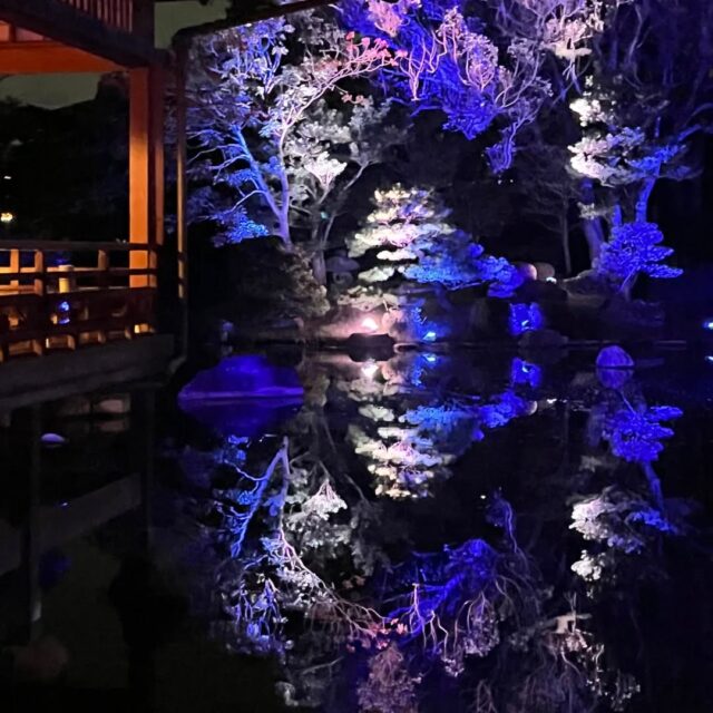 福岡友泉亭公園
🍁もみじの宴🍁
✨️プロジェクションマッピング✨️
2025春夏秋冬
季節は『冬』
舞い降り雪❄景色が静かに生まれ変わり
日本庭園が美しく輝く瞬間を光景でお楽しみ下さい。
#日本庭園#福岡県#福岡市#九州#旅#観光
#穴場#癒し#夜デートスポット#観光スポット#光