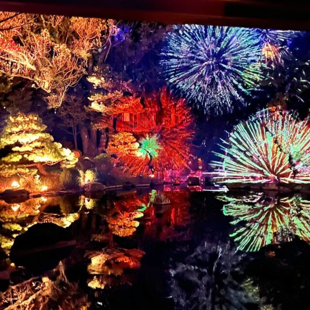 ✨️プロジェクションマッピング✨️
友泉亭公園より
2025　春夏秋冬
日本の四季が織りなす美しさと癒しの時間を体験してみませんか…
心がほどける時間をお楽しみください。

#日本庭園#九州#福岡市#癒やし#プロジェクションマッピング#インスタ映え#旅行好きな人と繋がりたい#綺麗#もみじ#観光#夜景#デートスポット #シャボン玉