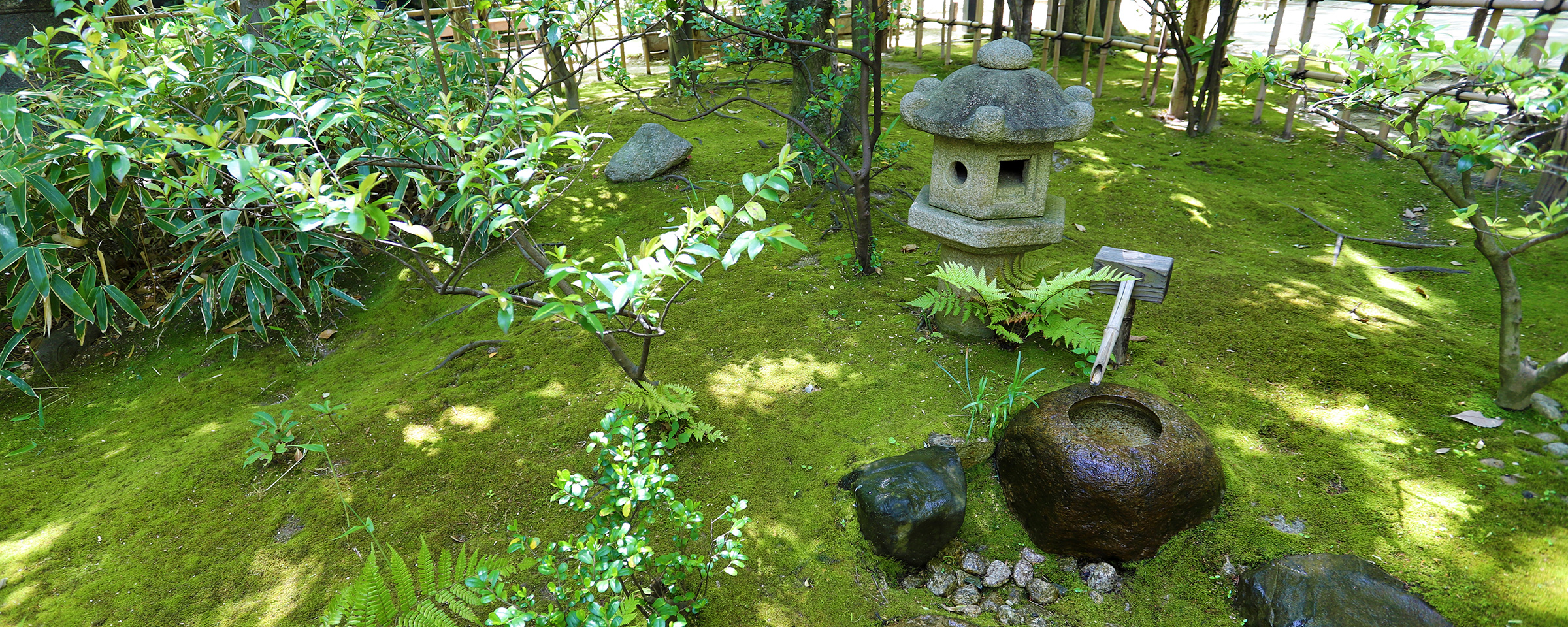 水彩画　ジクレー版画「「楽水園」（福岡市） 池泉廻遊式 日本庭園 楽水園｜福岡市博多区の日本庭園